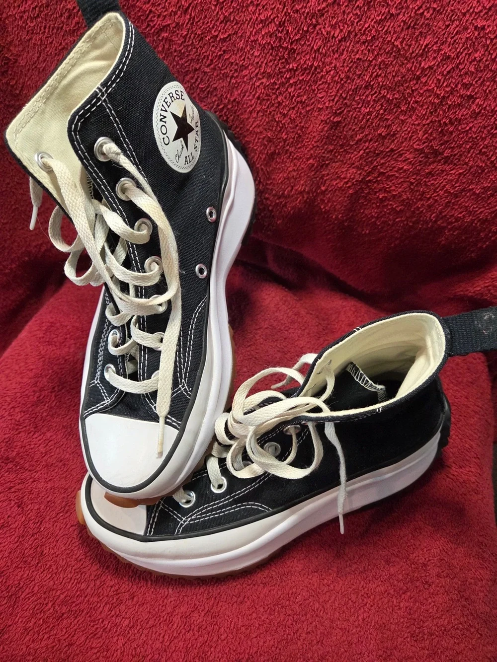 CONVERSE CHUCK TAYLOR ALL STAR RUN HIKE HI TOP PLATFORM SNEAKER